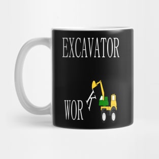 EXCAVATOR WORK Mug